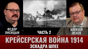 Федор Лисицын. Крейсерская война 1914 года. Эскадра Шпее. Часть 2