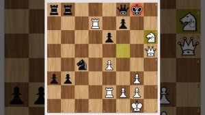 2-е черные пешки дошли до 3-ей линии, однако у белые есть в запасе _тихий ход_ ведущий к победе