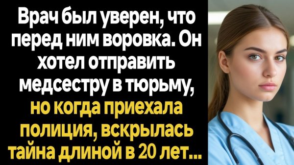 ИСТОРИИ ИЗ ЖИЗНИ/Врач был уверен, что перед ним воровка, но когда приехала полиция, вскрылась тайна