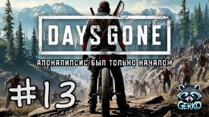 🔴Возвращение в Days Gone - Я, мотоцикл и орды зомби! №13 #daysgone