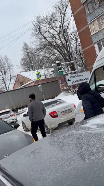 Подольск Мкр-Климовск,Пробки,Встали на глухо из За фур.