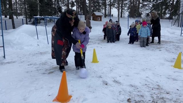 Развлечение «Зимние забавы».
