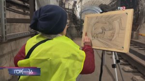 Участники проекта "Искусство в метро" пишут работы для будущей выставки