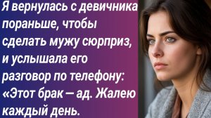 Истории для Вас/Я вернулась с девичника пораньше, чтобы сделать мужу сюрприз.../Аудиорассказ