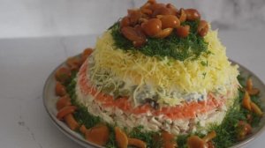 Бюджетно и Красиво на Праздничный  Рецепт Салата на День Рождения из просто!