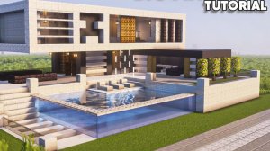 Красивый СОВРЕМЕННЫЙ дом в Minecraft 🏡