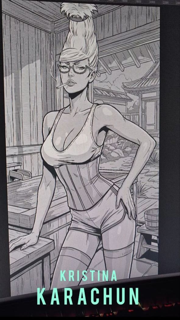 фанарт от скетча до арта по dandadan #арт #рисование #фанарт