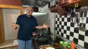 Марокканский салат из шпината с солеными лимонами