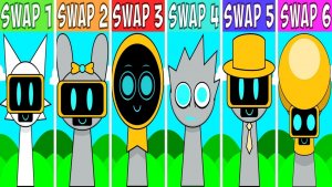 INCREDIBOX SPRUNKI: ФАЗА 1 🔀 ВСЕ ПЕРСОНАЖИ В МИКСЕ! 🤪🌀