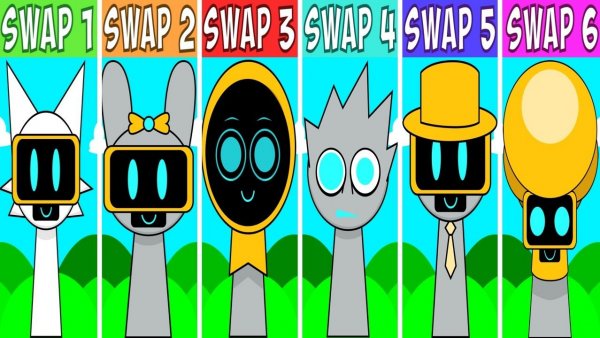 INCREDIBOX SPRUNKI: ФАЗА 1 🔀 ВСЕ ПЕРСОНАЖИ В МИКСЕ! 🤪🌀