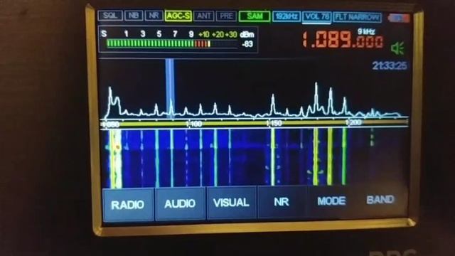Работа фазового подавителя помех от ra0sms, QRM Eliminator