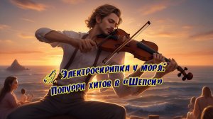 🎻 Электроскрипка у моря: Попурри хитов в «Шепси» 🌊
