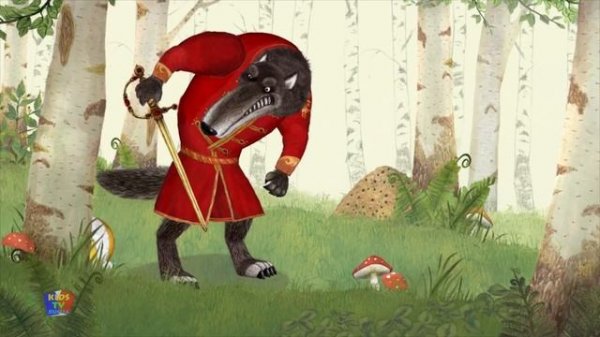 Колобок. Развивающий  мультфильм для детей