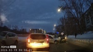 ДТП на Голубева, 19.02.2026