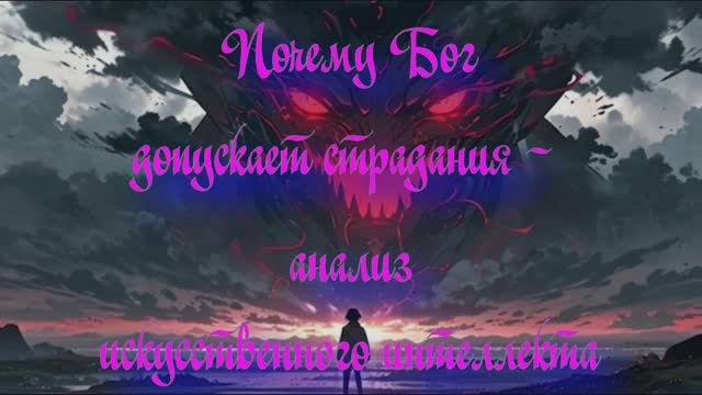 Полночная наука. Почему Бог допускает страдания - анализ искусственного интеллекта смотреть онлайн