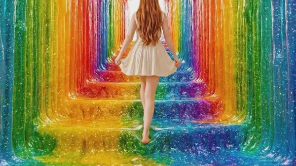 Раслабляющее видео - Выбери ступеньки | Satisfying AI ASMR 4K