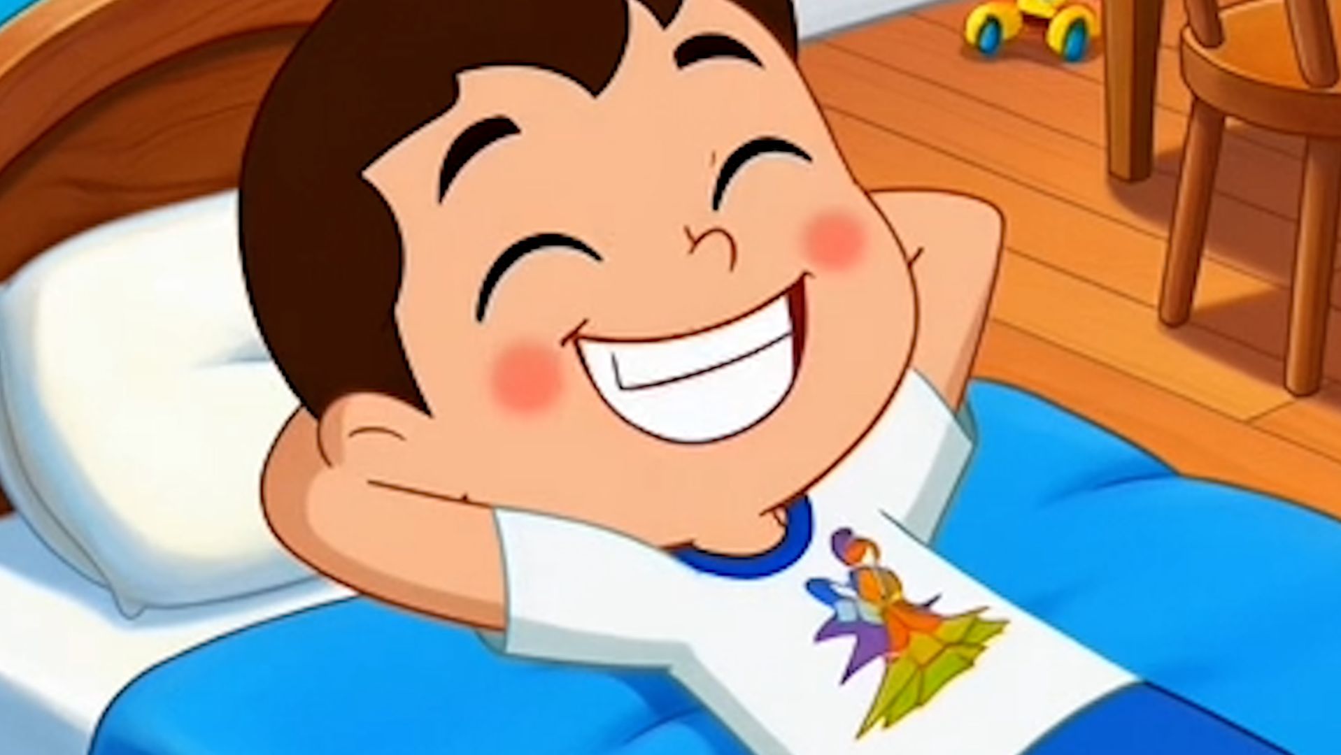 Английская детская скороговорка(I thought a thought.) смотреть онлайн