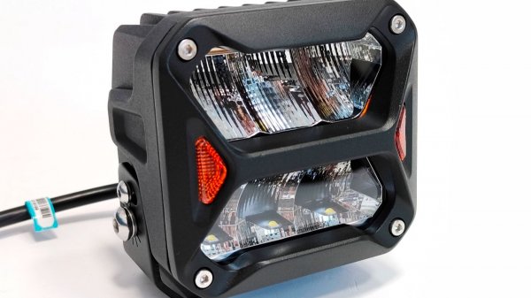 Светодиодная фара Night Rider 60W - Дальнего света, W0460S, 7200Lm, 5700К