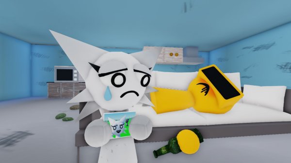 Sprunki Poor Wenda Garnold Beer! Gray Story) Roblox Animation