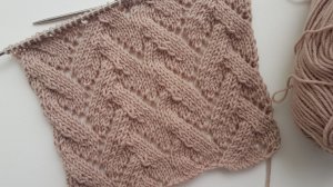 🧶 Ажурная Плетенка Спицами: Эффект Плетёного Кружева | Подробный Мастер-Класс 🧶