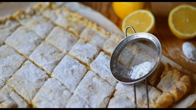 ЛИМОННЫЙ ПИРОГ ИЗ ДРОЖЖЕВОГО ТЕСТА смотреть онлайн
