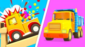 Мультики про машинки - Сломанный мост - Машины помощники