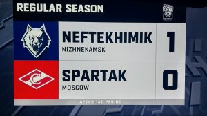 Обзор матча КХЛ Фонбет Нефтехимик - Спартак