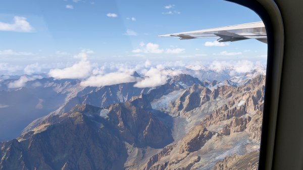 MSFS 2024►►Alps►FSREALISRIC+ and CHASEPLANE/Google maps pro