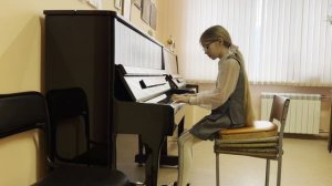 Пименова Полина.Г. Лемуан, Этюд соч. 37 № 10 ля минор