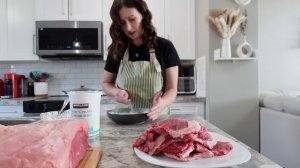 COSTCO- КУПИЛИ МЯСО ЗА $240 🥩 Что приготовить_ Разделка и 3 лучших рецепта(Happy Family in CANADA)