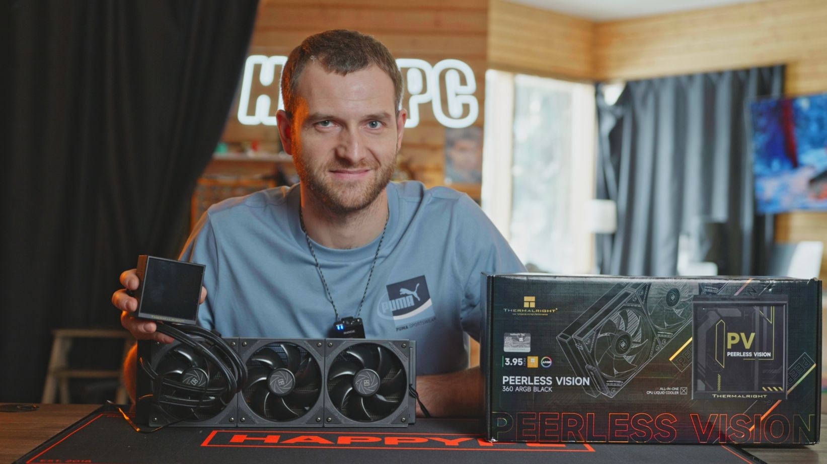 Тестируем Peerless Vision 360 ARGB BLACK за 8000 рублей! смотреть онлайн