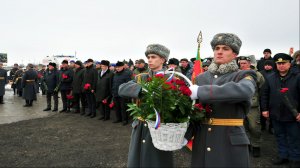 Открытие памятника воинам-чекистам на Миус-фронте