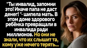 ИСТОРИИ ИЗ ЖИЗНИ/Ты инвалид, запомни это! Иначе папа не даст денег! -прошипела мать
