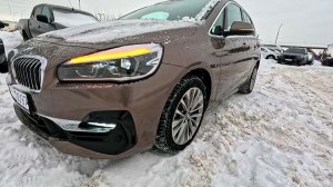 2019 BMW 216d Active Tourer F45 ДЕТАЛЬНЫЙ ОБЗОР
