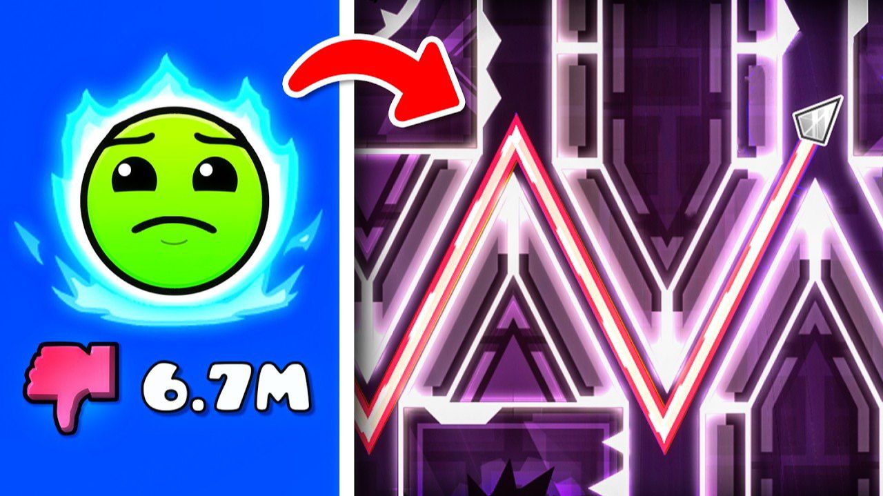 Это Просто ХУДШИЕ РЕЙТЫ в Geometry Dash! смотреть онлайн