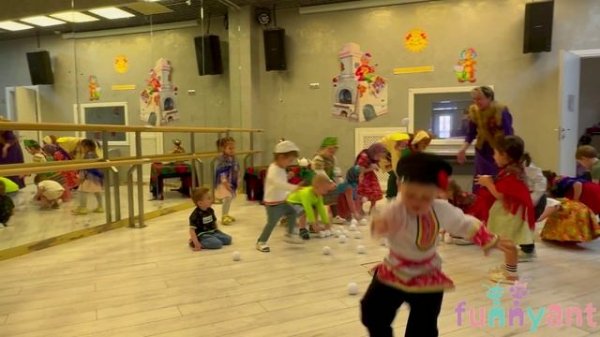 "Масленица" праздничный досуг у младших дошколят Funny Ant Malahovka