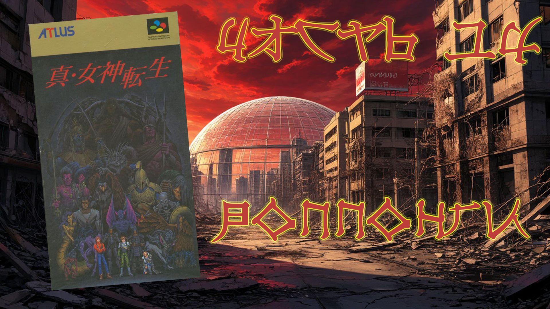 Shin Megami Tensei (SNES, 1992) - Часть 14: Роппонги