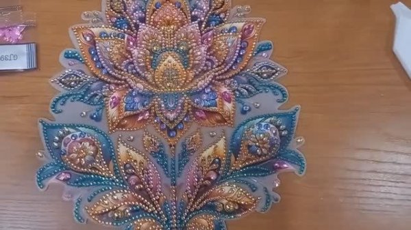 Цветок. Алмазная мозаика