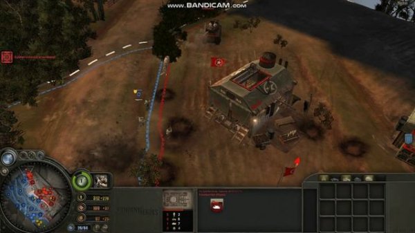 Company of Heroes Complete Edition Геймплей за Танковую гвардию. Отрывок 2.