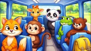 Обучающий детский мультик с песенкой | Колеса крутятся | Развивающее видео для малышей