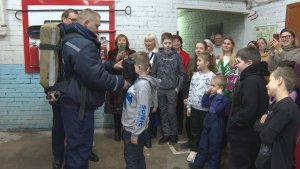 В Серпухове дети участников СВО попробовали себя в роли спасателей
