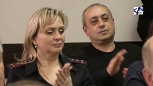 Сотрудников полиции поздравили с Днём защитника Отечества