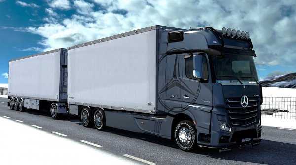 558 / ЕTS2 1.57 / Mercedes-Benz Actros / К новым свершениям!