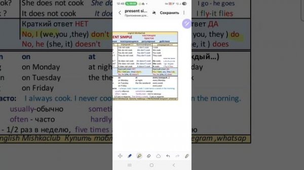 Лиза 20 февраля,26г unit 10 ,English World 1, present simple по таблице.