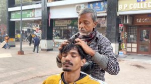 Очередное длительное видео от Варис - уличного парикмахера