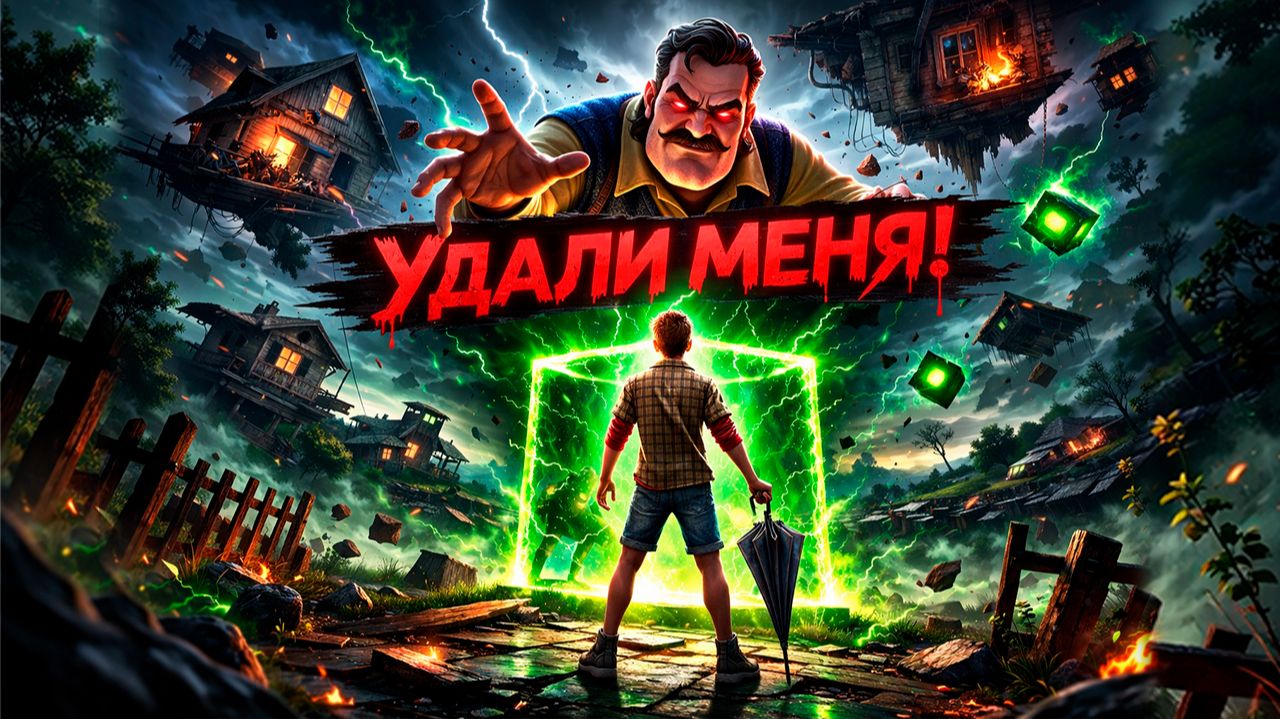 СОСЕД ПРОСИТ УДАЛИТЬ ЕГО | Hello Neighbor смотреть онлайн