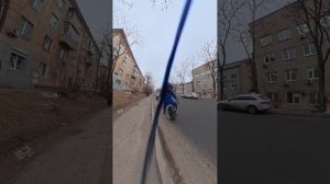 Владивосток с БАМа до Гоголя. на моноколесе.  видео испорчено силиконовым чехлом.