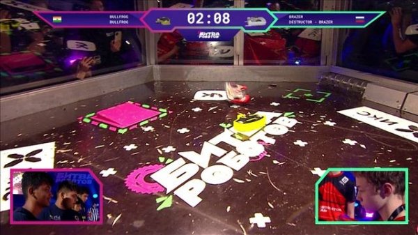 Хайлайты команды Bullfrog | Финальный этап | Битва мини-роботов 2025