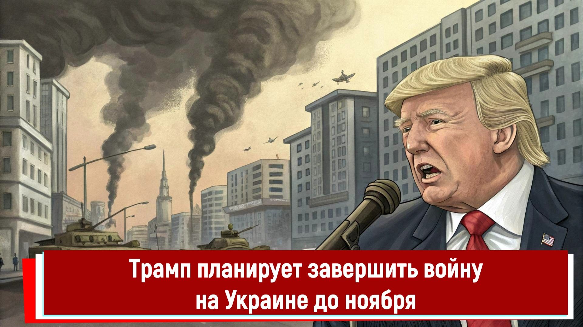 Трамп планирует завершить войну на Украине до ноября смотреть онлайн