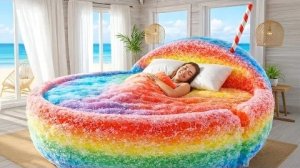 На какой Сумасшедшей кровати Вы бы предпочли спать? 🦋✨ / Невероятно приятный AI ASMR